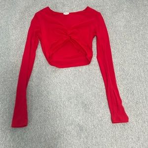 Red Garage Crop Top | Size XS |❤️